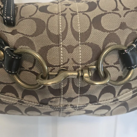 Coach Signature Ergo Belted Hobo - Picture 5 of 16